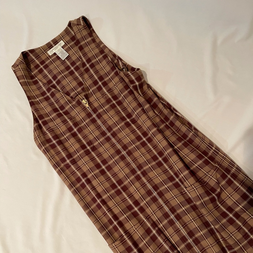 VTG OVERALL MAXI DRESS